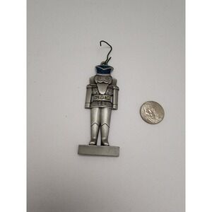 Vintage Toy Soldier Pewter Christmas‎ Tree Ornament 2003 Gloria Duchin